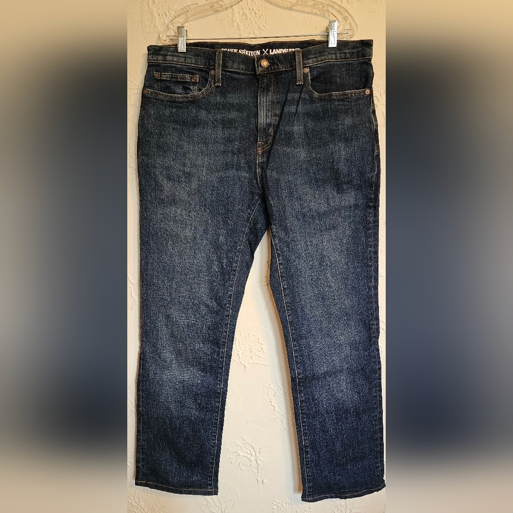 31x35 Men's Blake Shelton Lands' End Relaxed Fit Jeans NWT